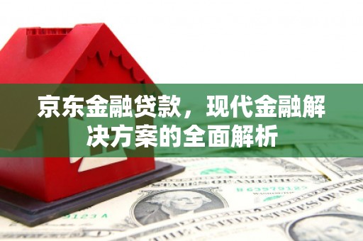 延川京东金融贷款，现代金融解决方案的全面解析