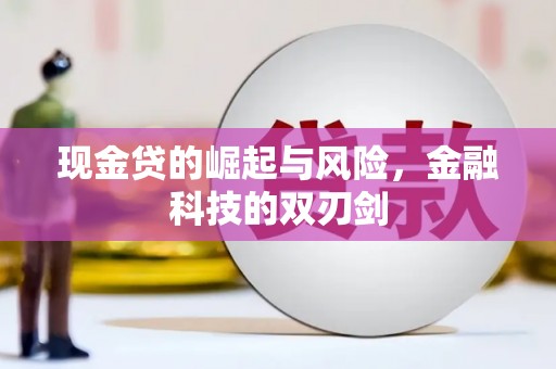 延川现金贷的崛起与风险，金融科技的双刃剑