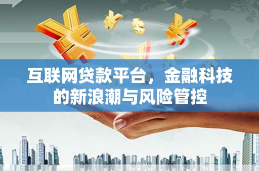 延川互联网贷款平台，金融科技的新浪潮与风险管控