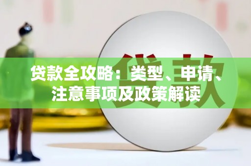 延川贷款全攻略：类型、申请、注意事项及政策解读