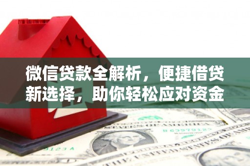 延川微信贷款全解析，便捷借贷新选择，助你轻松应对资金需求